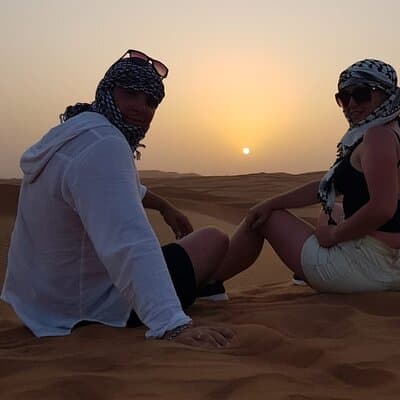 Morning Thrilling Dune bashing , Send Boarding & Camel ride 5