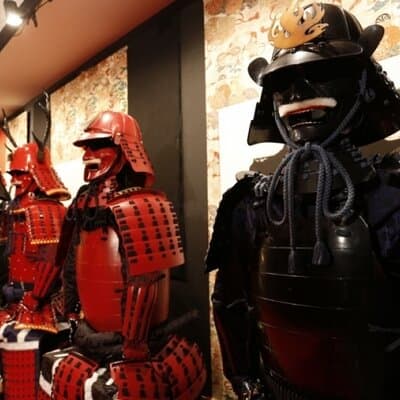 Samurai Armor Photo Shoot in Shibuya