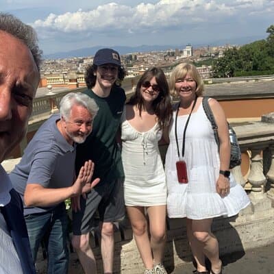 Private city tour in Rome with driver-guide