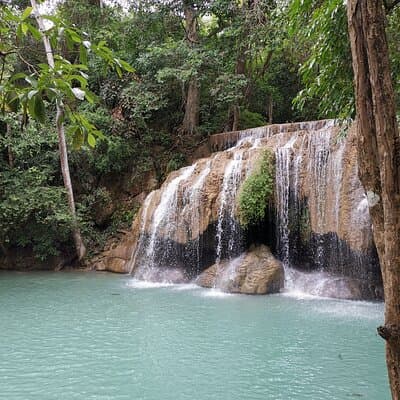 Private Excursion to Floating Market and Erawan Waterfall 4