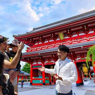 Professionally guided Tokyo Private Walking Tour