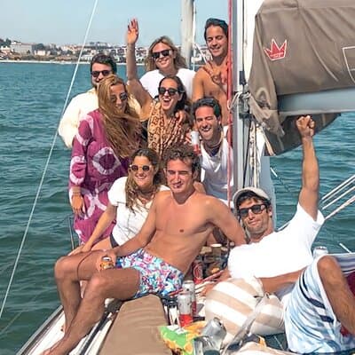 Private Beach Tour on a Luxury Sailing Boat in Lisbon 2