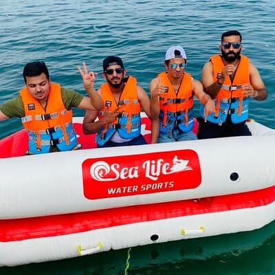 Donut or Sofa Boat Ride Watersport Tour Package in Dubai 2
