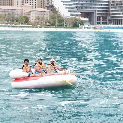 Donut or Sofa Boat Ride Watersport Tour Package in Dubai 4