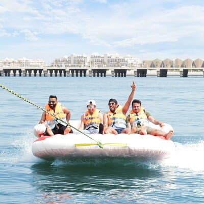 Donut or Sofa Boat Ride Watersport Tour Package in Dubai 5