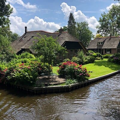 Giethoorn, Private Boat Tour & Exploring the North Netherlands