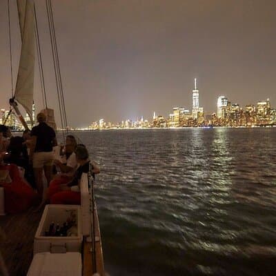 New York City Skyline Night Sailboat Tour 2