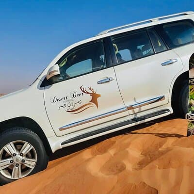 Evening Desert Safari in Dubai with Dune Bashing , Camel Ride and BBQ Dinner 2