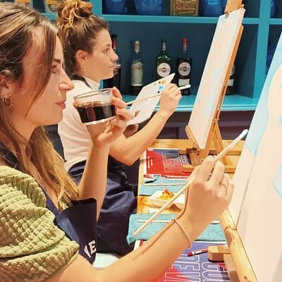 Vermouth-Art, paint and sip and Spanish Vermouth 2