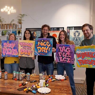 Street Art Workshop on Canvas