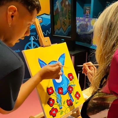 Vermouth-Art, paint and sip and Spanish Vermouth 5