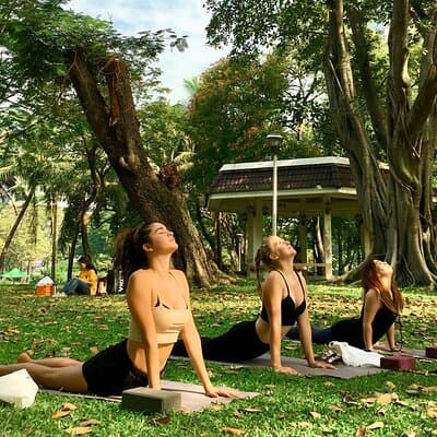 Yoga in the Park Thailand 4