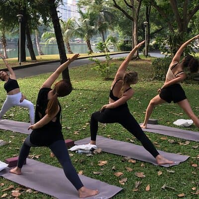 Yoga in the Park Thailand 3