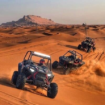 1-Hour Desert Buggy Self-Drive Adventure: Camel Ride & Sandboard