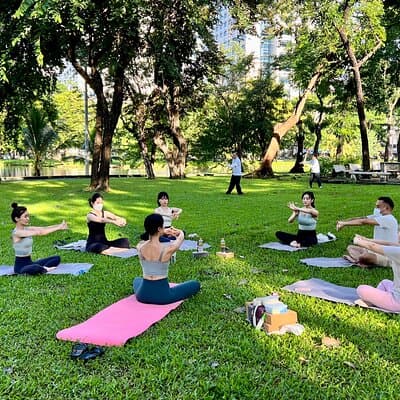 Yoga in the Park Thailand 2