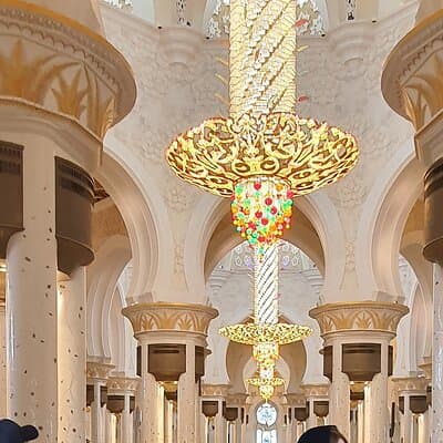 From Dubai : Abudhabi sheikh zayed grand mosque tour