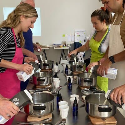 Cheese making workshop next to De Hallen, heart of Amsterdam