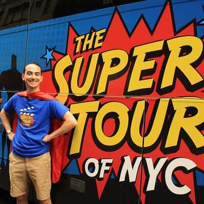 2.5 Hour Private Super Tour of NYC: Heroes! Comics! More! 2