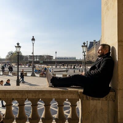 Louvre Area Photo Shoot - Paris Photographer 3
