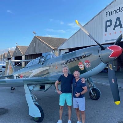 Private Ultimate Warbird Flight near Barcelona