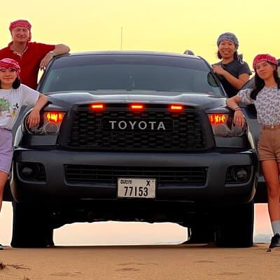 Private 4x4 Land Cruiser Desert Safari And BBQ Buffet Dinner