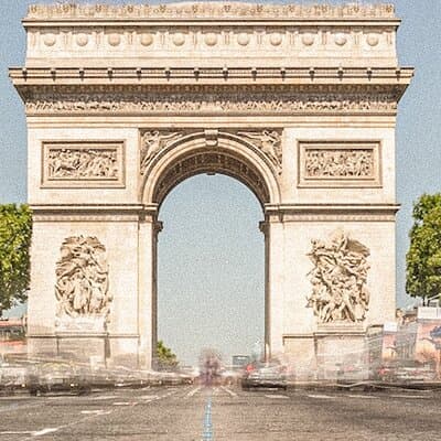 Secrets of Paris Tour in a Vintage Open-Top French Car Citroen DS 4