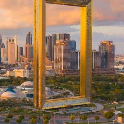 Ticket to Dubai Frame With Private Transfers 2