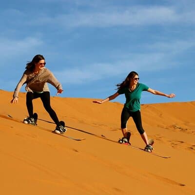 Morning Desert Safari Tour With Dune Bashing At Lahbab Desert. 4