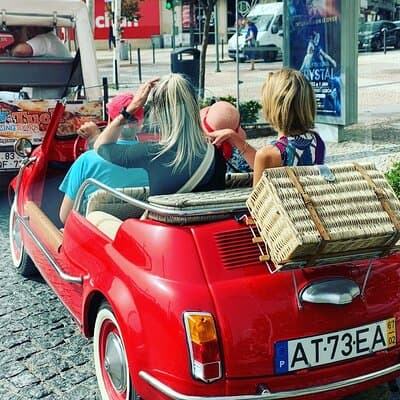 Lisbon by Fiat 500 Jolly convertible!! 5