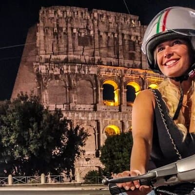 Rome by Night Vespa Tour