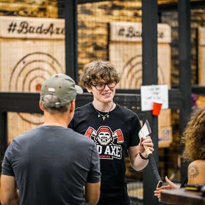 Axe Throwing in Rochester 3