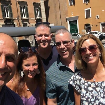 Rome: Lip Smacking 4 hours Foodie Tours in golf cart 2