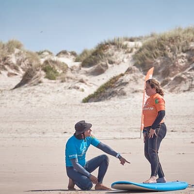 2-Hours Private Surf Lesson in Peniche and Baleal