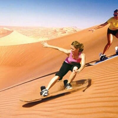 Morning Desert Safari Tour With Dune Bashing At Lahbab Desert. 3