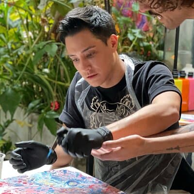 Davids head Art Workshop 2