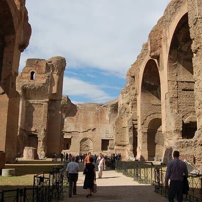 Small group Tour: Caracalla Roman baths 2