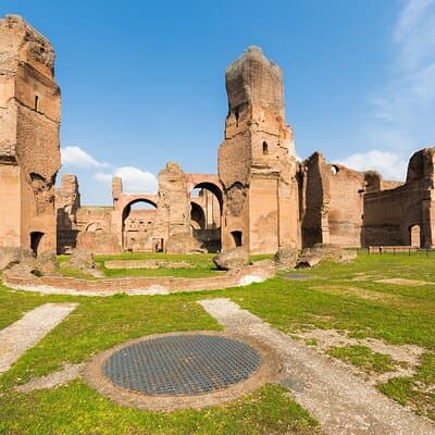 Small group Tour: Caracalla Roman baths 5