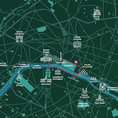 Private City-Tour by rickshaw bike in Paris : The "Napoléon" 2