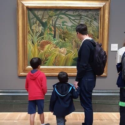 National Gallery of London Guided Tour for children and families with kids friendly guide 4