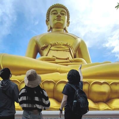 Giant Buddha and Bangkok Local Tour