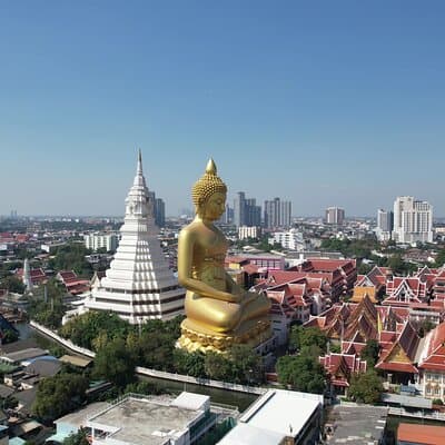 Wat Paknam Walking Tour