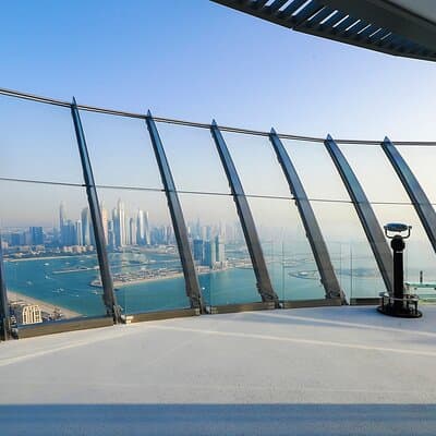 Half day Dubai private city tour&The palm view observatory ticket