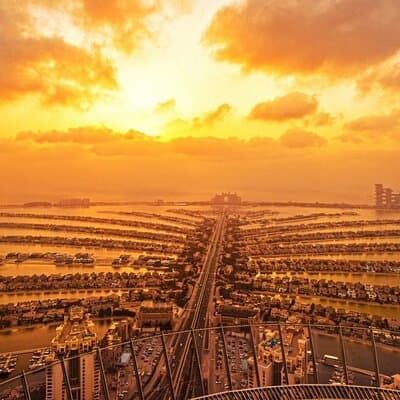 Half day Dubai private city tour&The palm view observatory ticket 2