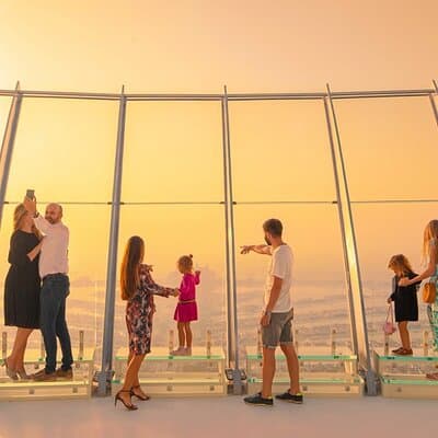 Half day Dubai private city tour&The palm view observatory ticket 3