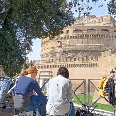 Design your own Postcard of Rome - tour with artistic activity 4