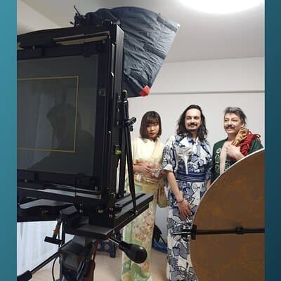 Private Vintage Tintype Portraits Experience in Tokyo 5