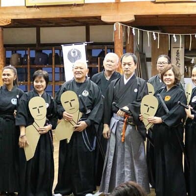 Samurai Experience Mugai Ryu Iaido in Tokyo