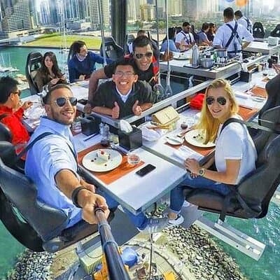 Dubai Marina Dinner in the sky with Optional Pick and Drop 3