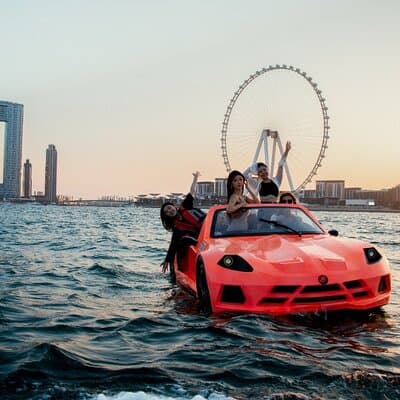 60 Minute Dubai Jet Car Ride with Transfer