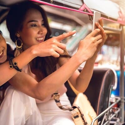Bangkok Tuk-Tuk Tour by Night with Chinatown Street Food Meal 2